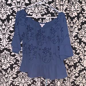 Off the shoulder blouse